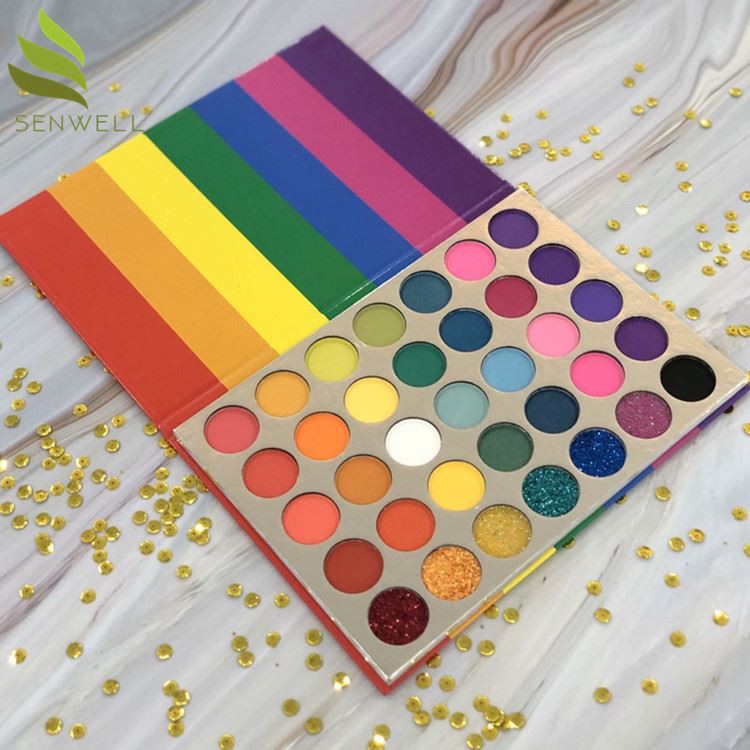 อายแชโดว์เม็ดสีสูงสีสันสดใส